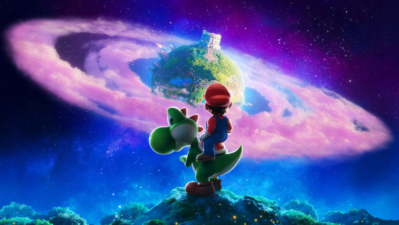 Imagem de fundo de Super Mario Galaxy: O Filme